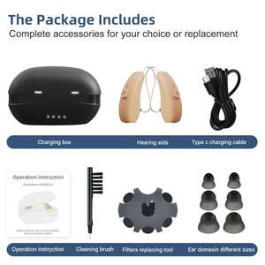 Aides auditives numériques rechargeables Bluetooth de haute qualité Wenatone R70, application téléphonique, BTE RIC, produits <span class=keywords><strong>sans</strong></span> <span class=keywords><strong>fil</strong></span> <span class=keywords><strong>pour</strong></span> les oreilles et l'audition - Product Image 6