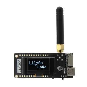 LILYGO T3S3 V1.0 ESP32 LoRa SX1280 2.4G Papan Pengembangan WiFi Bluetooth Modul Nirkabel Layar OLED 0.96 Inci CH9102F Tipe C
