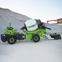 Camion pompe à béton autochargeur de haute qualité de 3,5 mètres cubes à vendre
