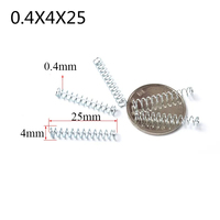Petit stylo à bille à ressort en acier industriel, mini ressort de compression
