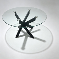 Table basse ovale moderne convertible en marbre avec structure métallique, mobilier contemporain pour salon, facile à nettoyer, décoration