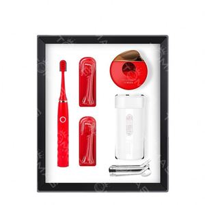 Juego de regalo de negocios promocional cepillo de dientes eléctrico agua hilo Dental irrigador Oral cortaúñas Oficina aniversario obsequios - Product Image 4