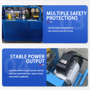 <span class=keywords><strong>Compresseur</strong></span> d'air électrique haute pression 20MPa-30MPa <span class=keywords><strong>pour</strong></span> SCBA, <span class=keywords><strong>compresseur</strong></span> d'air portable - Product Image 2