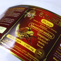 Etiquetas Personalizadas para Bebidas de Whisky y Cerveza, con Relieve en Dorado, Resistentes, con UV Localizado, Textura en Relieve, Autoadhesivas, Impermeables, Resistentes al Aceite, Elegantes