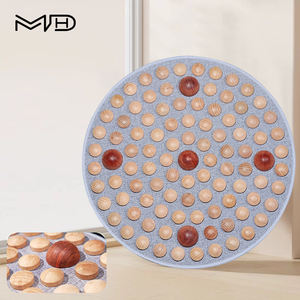 Ayak Akupresür Matı (48cm Çap) Taşınabilir Katlanabilir Geliştirilmiş Versiyon Sedanter Yaşlılar, Öğrenciler, Ofis Çalışanları için Mükemmel - Product Image 1