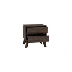 Elegant Cocoa &Walnut colour HIRADO Side <b>Table</b> Made in Malaysia Solid Wood Legs for Living Room Accent and Bedroom <b>Bedside</b> <b>Table</b> - Product Image 2