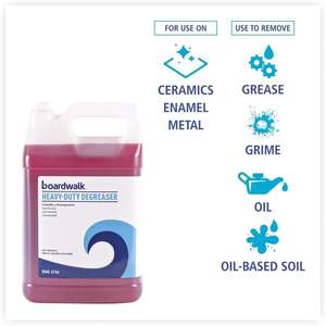 Desengrasante de Alto Rendimiento Boardwalk BWK4744EA, Botella de 1 Galón, Solución de Limpieza de Alto Rendimiento - Product Image 4