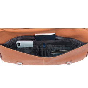 Vente d'usine OEM Sac pour ordinateur portable de voyage Sac à dos pour ordinateur portable en cuir/nylon de haute qualité - Product Image 4