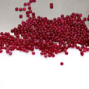 Wholesale Round Cabochon 1.0-1.3mm Natural Ruby