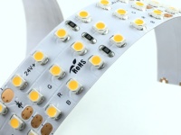 Blanc Chaud Blanc Froid SMD3528 360LED chambre à coucher Trois rangées DC12V DC24V Bande LED Flexible