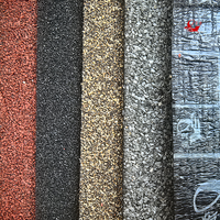 Günstige Asphalt Mineral Granulat Oberfläche Bitumen Abdichtung Membran rolle für Keller dach und Heiß brenner Anwendung