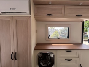 XISHUNLONG - Mini <span class=keywords><strong>Caravana</strong></span> Moderna para 4 Personas, Remolcable, Ligera, con Sistema Antivuelco AL-KO, Directo de Fábrica - Product Image 6