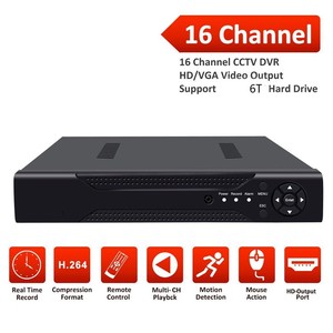 Système DVR hybride 16 canaux CCTV 5 en 1 (1080P TVI+CVI+AHD+Analogique) CMS 5.0mp 16 canaux Caméra de surveillance Enregistreur vidéo sur disque - Product Image 4