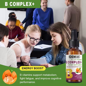 Cairan Vitamin Biotin tetes Multi Vitamin suplemen meningkatkan tetesan energi untuk dukungan kekebalan tubuh - Product Image 3