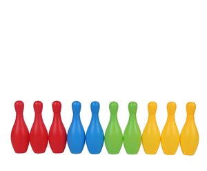 Ensemble de jeu de bowling portable d'intérieur avec 10 <span class=keywords><strong>quilles</strong></span> <span class=keywords><strong>et</strong></span> 2 balles pour les enfants - Product Image 4