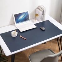 Tapis de bureau en similicuir brillant, résistant à l'usure, imperméable, décoration intérieure, tapis de table