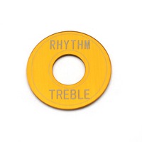 3 PCS Switch Surround Plate pour accessoires de guitare électrique Pickup Toggle Rhythm/Treble Ring For Gibson Les Paul Guitar