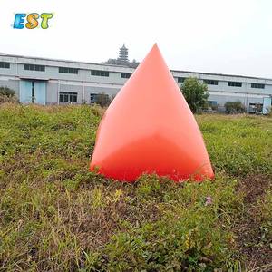 Bouée de course gonflable conique, marqueurs de natation pour l'eau ouverte, vente d'usine, - Product Image 1