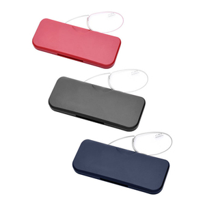 Lunettes de lecture à clipser, sans monture, ultra-légères, mini-format, pour seniors ; lunettes de lecture grossissantes à clipser de type carte - qualité supérieure - Product Image 4