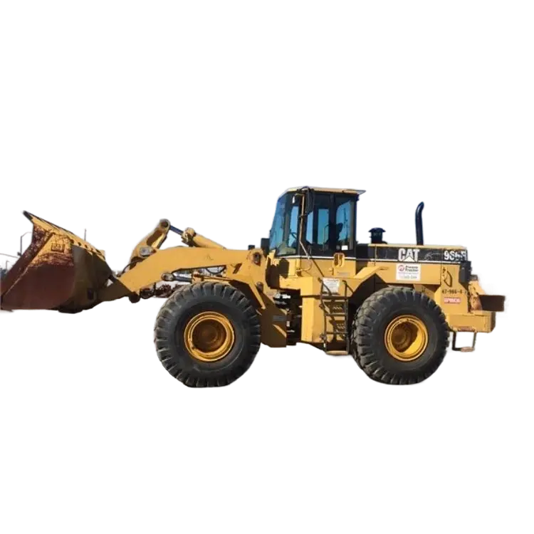 Second hand Caterpillar 966F Wheel Loader  America origin  impressive shape  low price and big bucket  for sale.