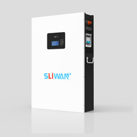 Batterie Lifepo4 SLIWAN 51.2V 320AH 16.384KWH, montage mural, lithium-ion phosphate, protection IP65, communication CAN