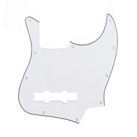Pickguard JB Bass, Panneau Jazz Bass, Plaque de protection pour basse, Sans trou pour truss rod, Accessoires d'instruments de musique en gros