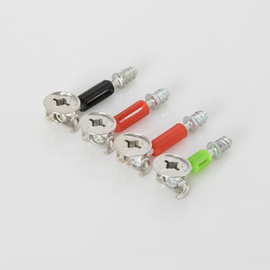 Wholesale of 40 Movable Iron <b>Rods</b>/four Opening <b>Plastic</b> <b>Rods</b>/three in One Connectors for Disassembly and Assembly of Cabinets - Product Image 5