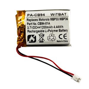 CB94-01A pour <span class=keywords><strong>Motorola</strong></span> MBP36 MBP33 Bébé Moniteur batterie - Product Image 5