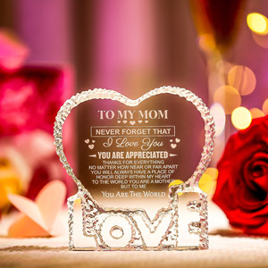 Regalos de Cristal Personalizados al por Mayor, Recuerdos Grabados con Láser 3D, Decoración de Escritorio, Regalos de Aniversario, Forma de Corazón/Bola para el Hogar/Oficina - Product Image 6