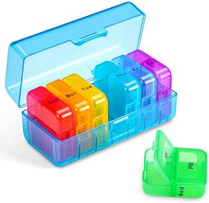 Organizador de pastillas de vitamina C, caja para pastillas, puede tomar suplemento de vitamina C cuando se va de viaje - Product Image 2