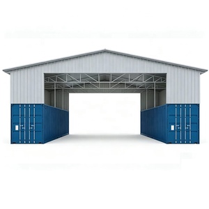 <span class=keywords><strong>Copertura</strong></span> per Container 20FT 40FT Certificata CE, Tettoia Impermeabile in Acciaio, Kit Tettoia per Container, <span class=keywords><strong>Copertura</strong></span> Portatile per Magazzino - Product Image 3