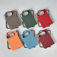 Étui de téléphone en fibre d'aramide JOYPORODO V-K01 pour iPhone Duo, charge magnétique sans fil, coque arrière fine pliable