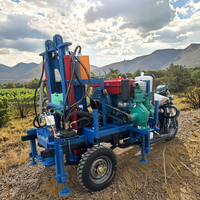 Machine de forage de puits d'eau de qualité supérieure 50m 100m 150m 200m – Vente directe usine – Foreuse de puits d'eau