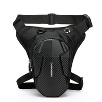 Sacoche de jambe imperméable rigide pour homme, pour moto, cyclisme, sports de plein air, sacoche de cuisse, sacoche de taille, sacoche de jambe pour moto et cyclisme