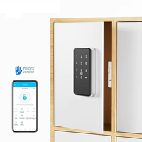 Cerradura Digital Inteligente TTLock con Teclado Bluetooth y RFID, Cerradura Eléctrica Inteligente para Cajones y Armarios