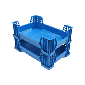 Hộp ươm côn trùng 600x400x145mm, khay ươm côn trùng nhựa xếp chồng được, dành cho ruồi lính đen BSF và sâu bột - Product Image 1