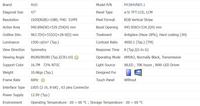 لوحة شاشة LCD طراز P430HVN05.1 من AUO مقاس 43 بوصة بدقة 1920×1080 وسطوع عالي 1500 شمعة/م2 للافتات الرقمية