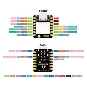 Ban phát triển XIAO-ESP32-C6 ban đầu seeed Studio Xiao esp32c6 <span class=keywords><strong>2</strong></span>.<span class=keywords><strong>4GHz</strong></span> Wi-Fi 6 BLE 5.0 hỗ trợ bảng phát triển ZigBee - Product Image 3