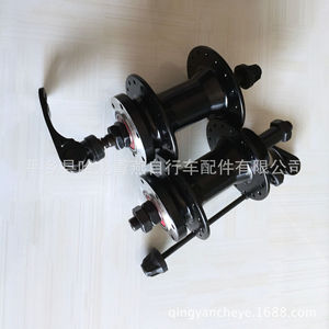 Buje de bicicleta de aleación de aluminio 36H 32H con liberación rápida, bujes de rodamiento para rueda delantera de bicicleta de montaña - Product Image 5