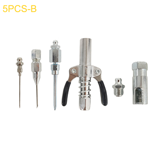 ชุดข้อต่อหัวอัดจาระบีหลายขนาดชุดอุปกรณ์เสริมปืนจาระบีสำหรับงานหนัก - Product Image 3