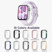 Vente en gros de coques de protection pour montres intelligentes Huawei Watch FIT3 FIT4 FIT4 Pro, en verre trempé, couverture intégrale, anti-chute, tactile sensible
