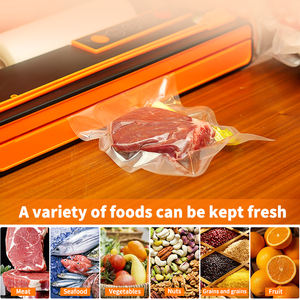 Venta <span class=keywords><strong>al</strong></span> por mayor de logotipo personalizado de 5M de longitud de plástico de ahorro de alimentos <span class=keywords><strong>bolsas</strong></span> selladoras <span class=keywords><strong>al</strong></span> vacío rollos en relieve <span class=keywords><strong>para</strong></span> el almacenamiento de alimentos - Product Image 4