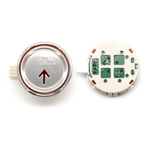 Nhà Máy bán hàng trực tiếp LG Xingma nút thang máy lớn Vòng AK-29B nút tròn, dalian Xingma <span class=keywords><strong>Braille</strong></span> ánh sáng màu đỏ - Product Image 1