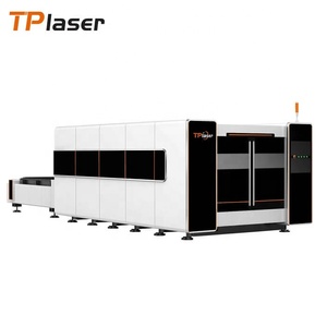 Excellent quality 5000w 6000w fiber laser cutting machine with full cover for carbon stainless steel