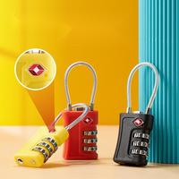 Meilleur prix - Cadenas à combinaison approuvé par la TSA - Cadenas à câble à 3 chiffres - Cadenas TSA - Cadenas à câble pour bagages de voyage