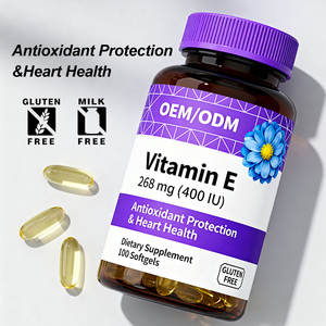 Oem תמיכה מערכת הלב וכלי הדם תוספת מזון בריא טיפול ויטמין e softgel קפסולות מולטי תוספי תזונה מינרליים - Product Image 3