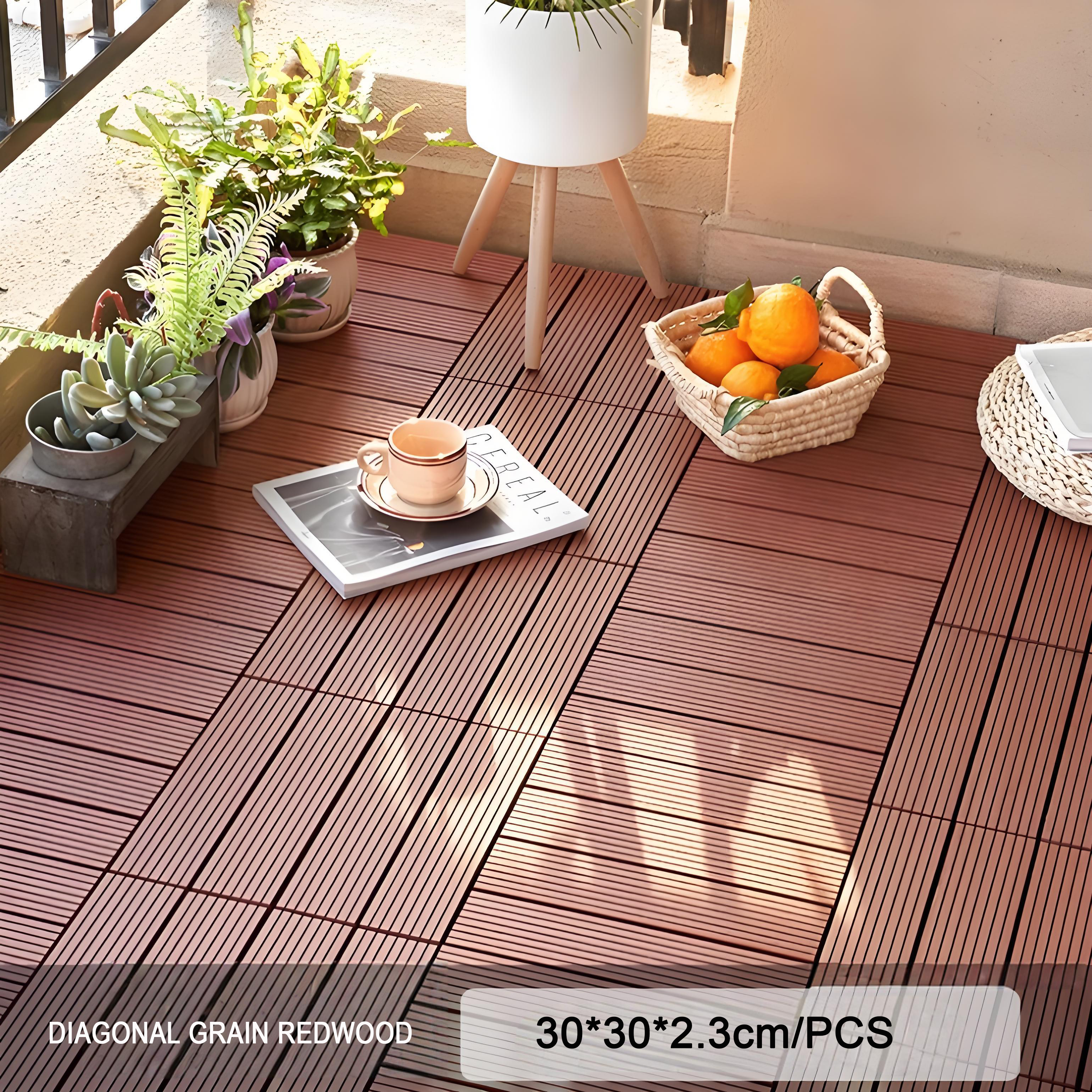 DIAGONAL GRAIN REDWOOD