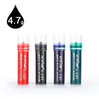 Encre de recharge pour marqueur effaçable à sec Gxin G-218T, 4,7 ml, blanche, haute performance, écriture fluide