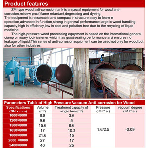 Tanque de Impregnación al Vacío con Bomba de <span class=keywords><strong>Autoclave</strong></span> para Preservación de <span class=keywords><strong>Madera</strong></span>, Acero Inoxidable 304/316, para Postes de <span class=keywords><strong>Madera</strong></span> y <span class=keywords><strong>Madera</strong></span> para Exteriores - Product Image 6