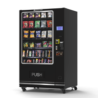 Distributeur automatique de snacks commercial pour l'Europe, machine distributrice de boissons compacte pour articles de vente au détail avec certification CE RoHS